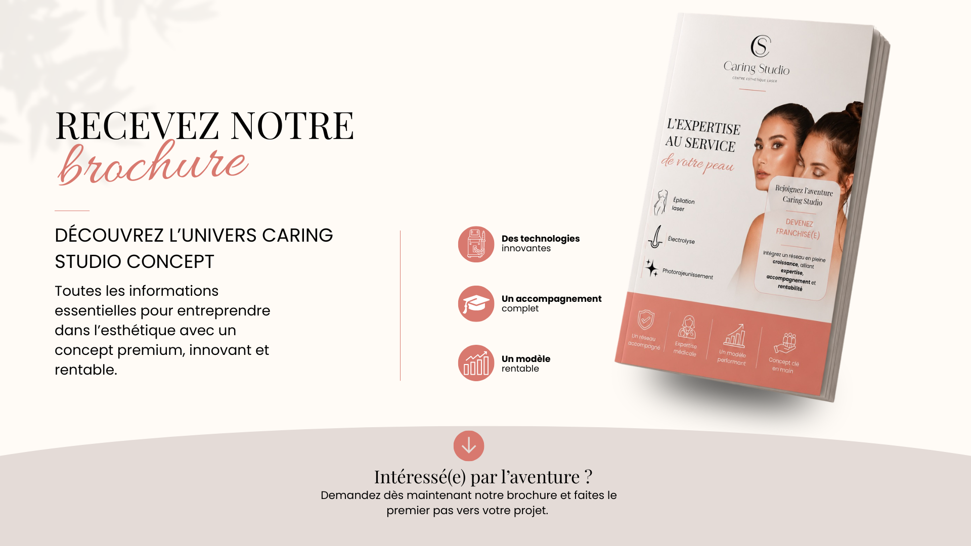 Votre brochure: contact@caringstudio.fr